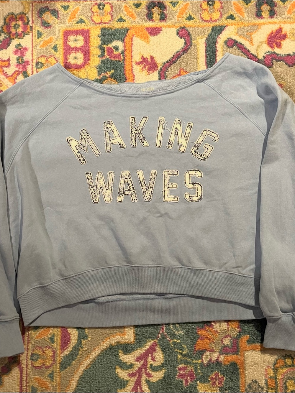 Hollister Wide-Neck Sweatshirt